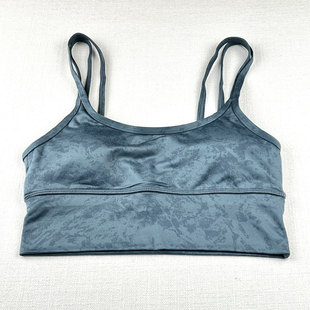 PARAGON Blue Double-Strap Sports Bra